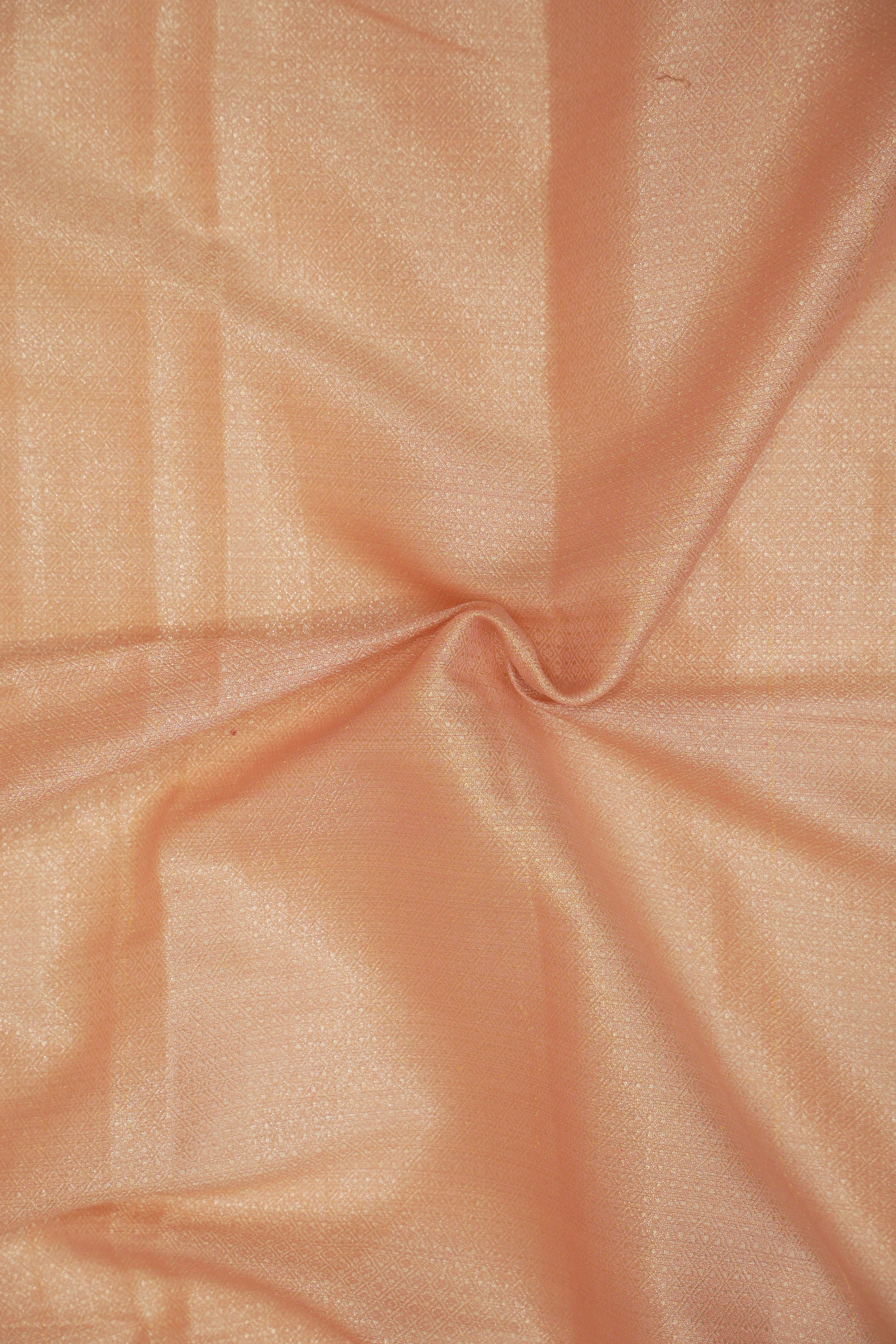 Fancy Geogette Saree Allover Gold Jaal Banarasi Saree  - Pink
