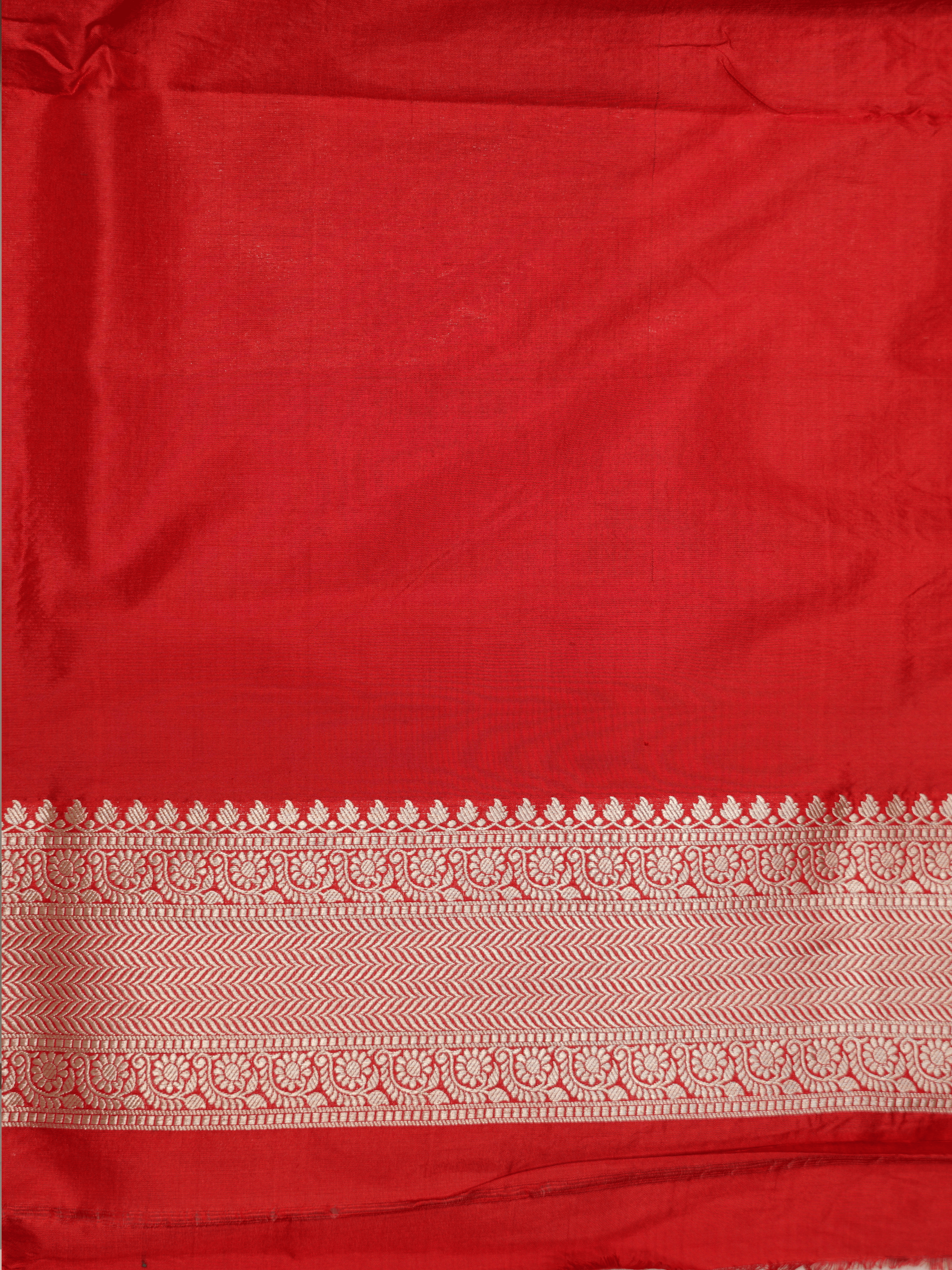 Red Pure Katan Silk Banarasi Sarees