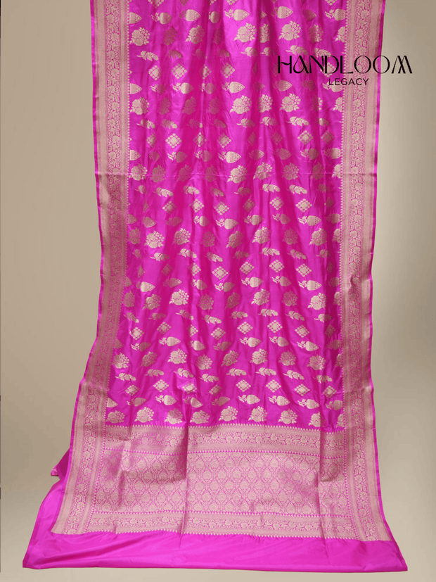 Rani Pure Katan Silk Banarasi Sarees
