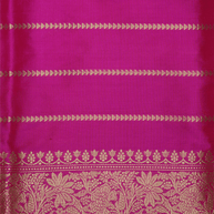 Rani Pure Katan Silk Kadwa Motif Handloom Banarasi Sarees
