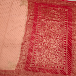 Khaddi Georgette Handloom Banarasi Saree