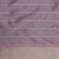 Lavender Pure Katan Silk Mina Kadua Motif Banarasi Handloom sarees