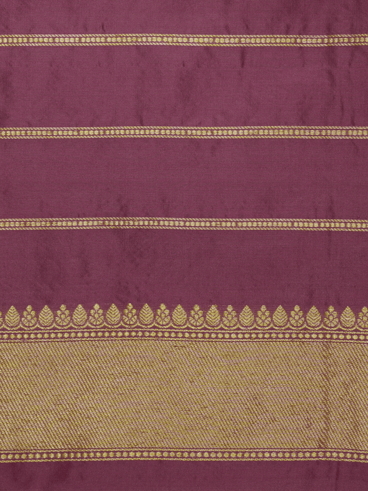 Magenta Pure Katan Silk Mina Kadua Motif Banarasi Handloom sarees