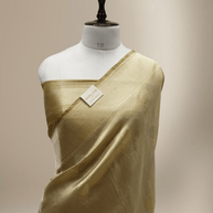 Gold Pure Tissue Silk Ropa Sona Kadiyal Booti Handloom Banarasi sarees