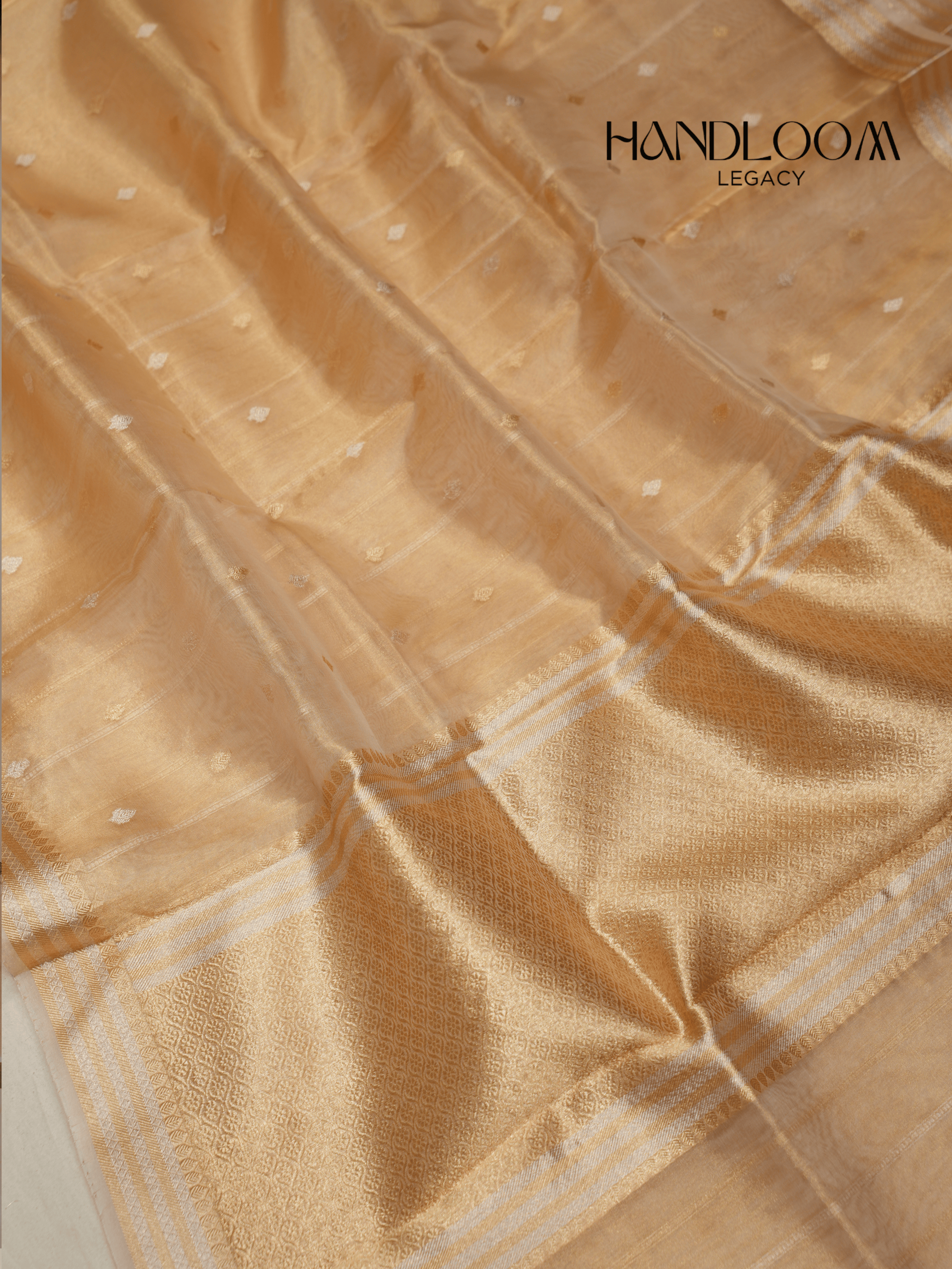 Pure Tissue silk Handloom Banarasi sarees with Sona Roopa Motifs