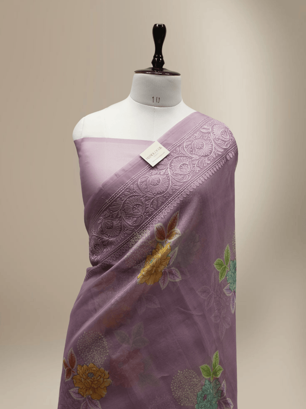 Fancy Kora Digital Print With Heavy Border Embroidery