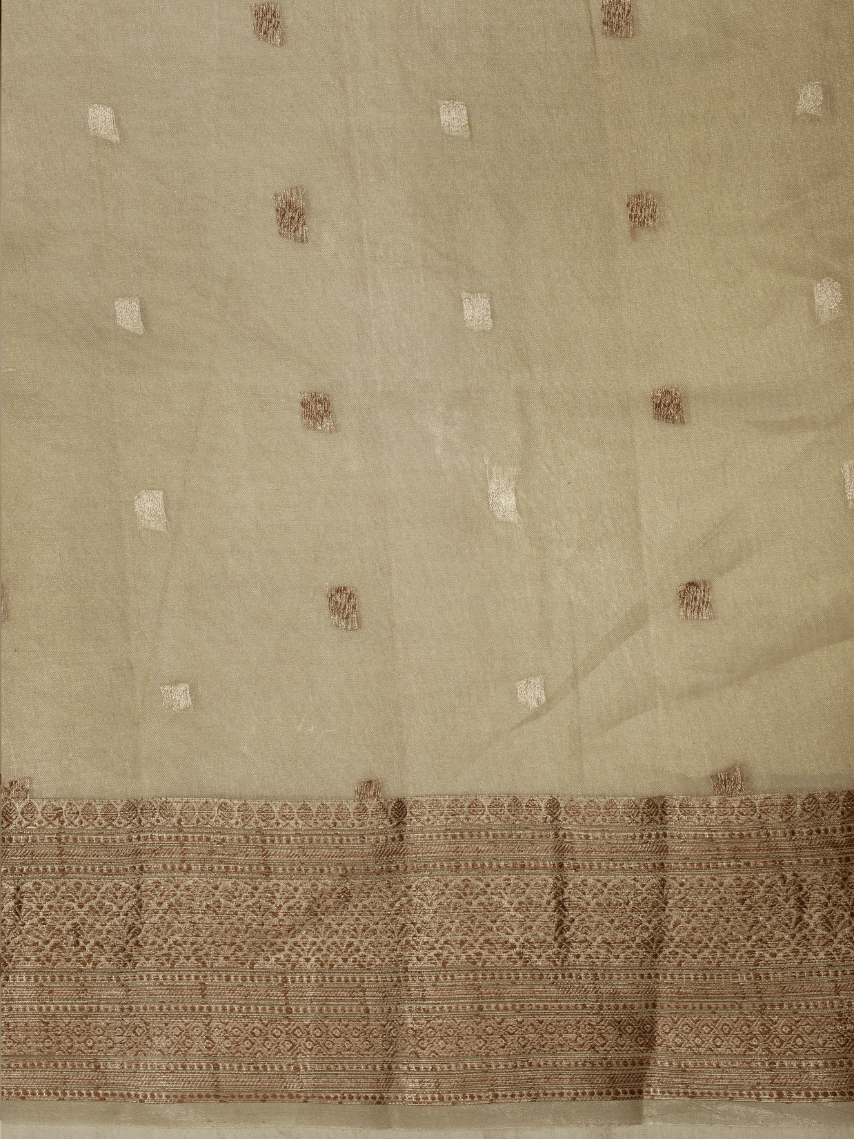 Pure Tissue silk Handloom Banarasi sarees with coffee zari