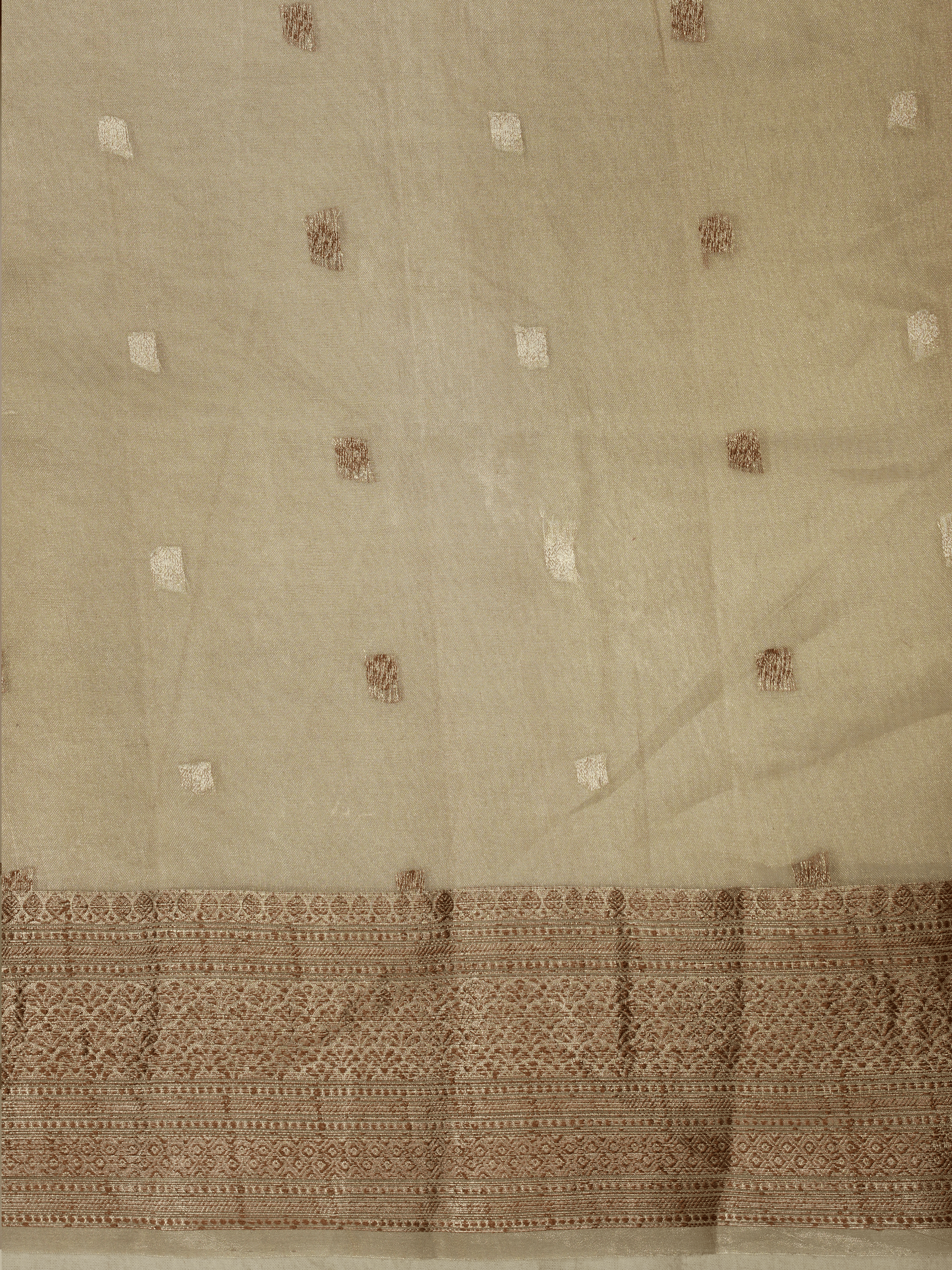 Pure Tissue silk Handloom Banarasi sarees with coffee zari