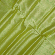 Pure Katan Silk Zari Tanchui Brocade Banarasi Saree - Green