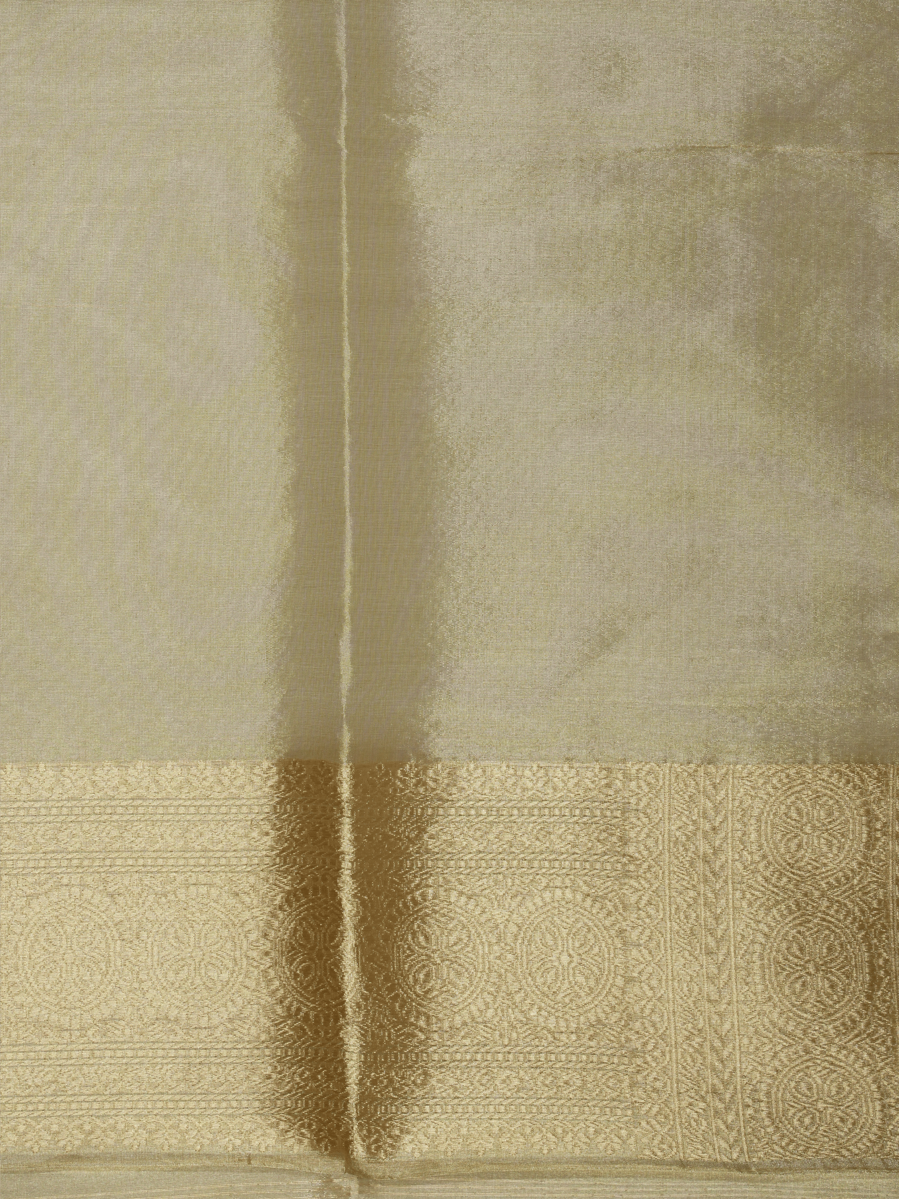 Gold Pure Tissue Silk Ropa Sona Kadiyal Booti Handloom Banarasi sarees