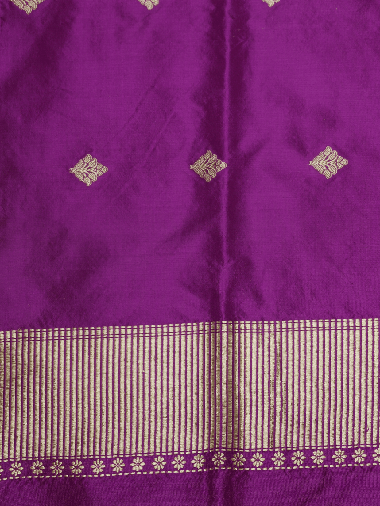 Pink Pure Kora Silk Sona Booti Kadua Motif Handloom Banarasi sarees