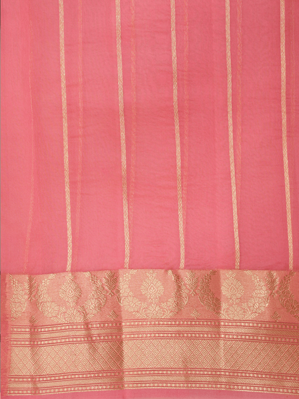 Light Pitch Colour Pure Kadwa Kora Silk Banarasi Saree with Multi Resham Boota