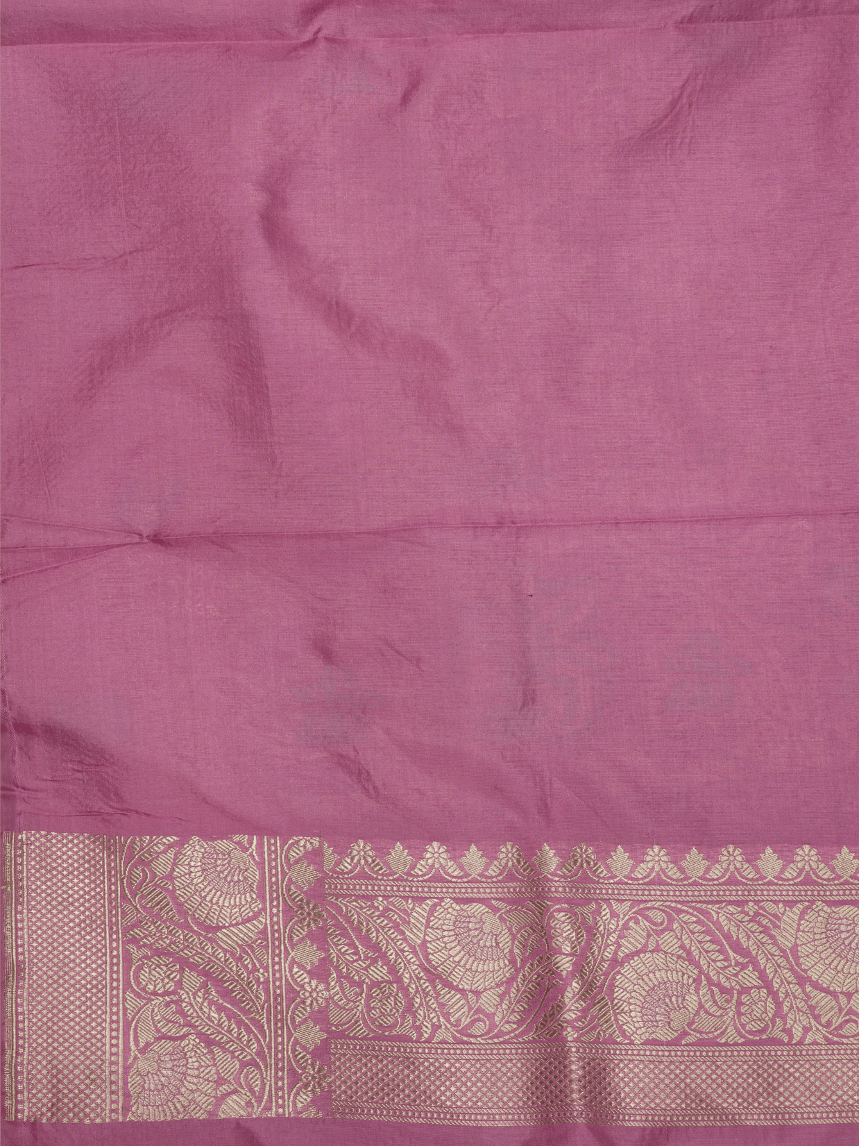 Pure Katan Silk Banarasi Sarees With Multi Colour Mina Work - Pink