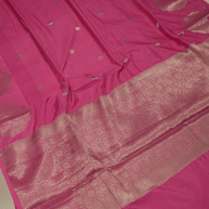 Pink Colour Fancy Katan Silk Banarasi Saree with  Jaqart Boluse