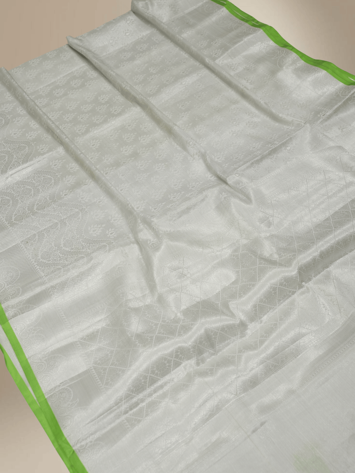 Silver Tissue Tanchui Brocade Banarasi Sarees