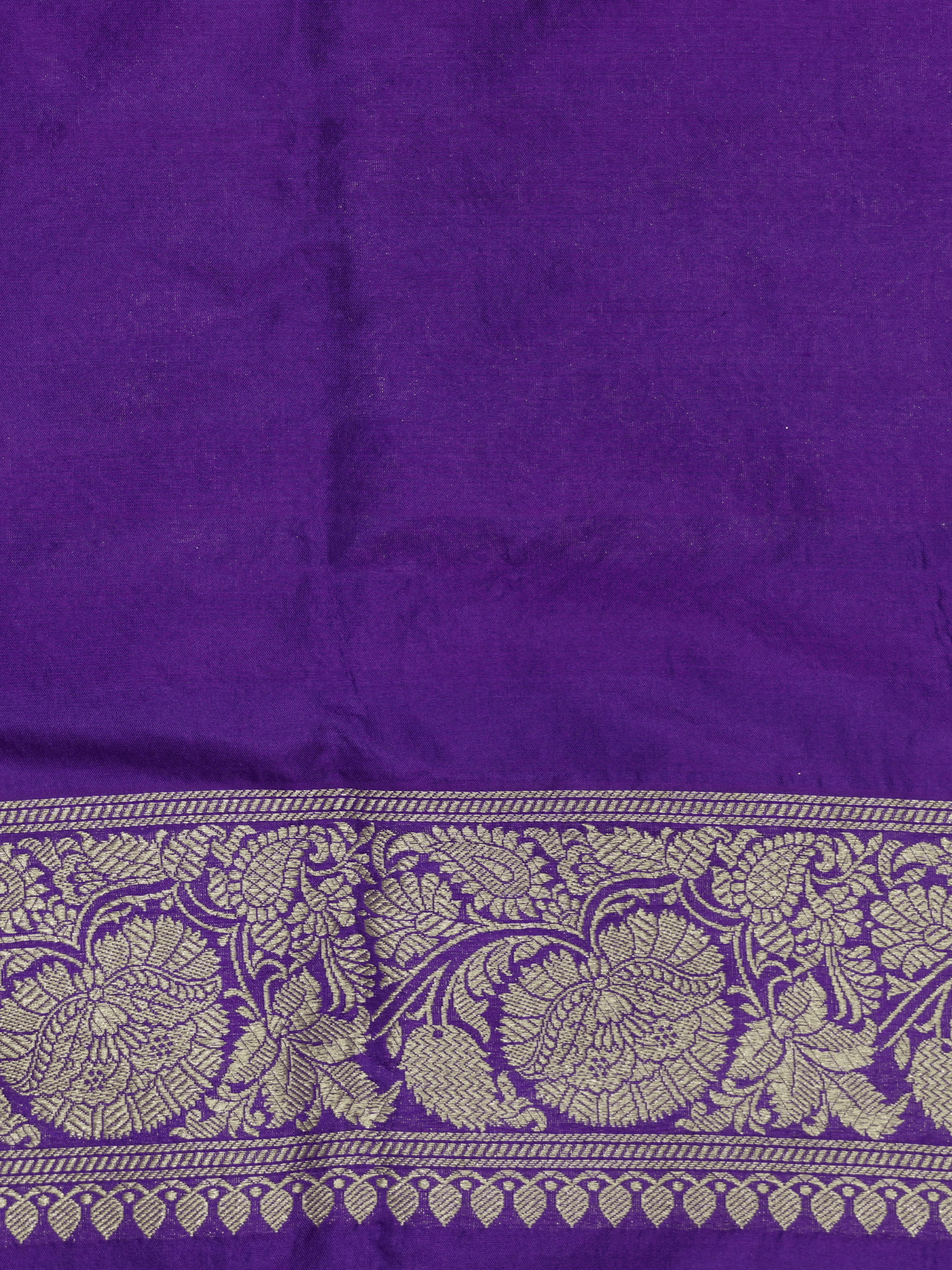 Voilet Colour Pure Katan Silk Tanchui Brocade Zari sarees