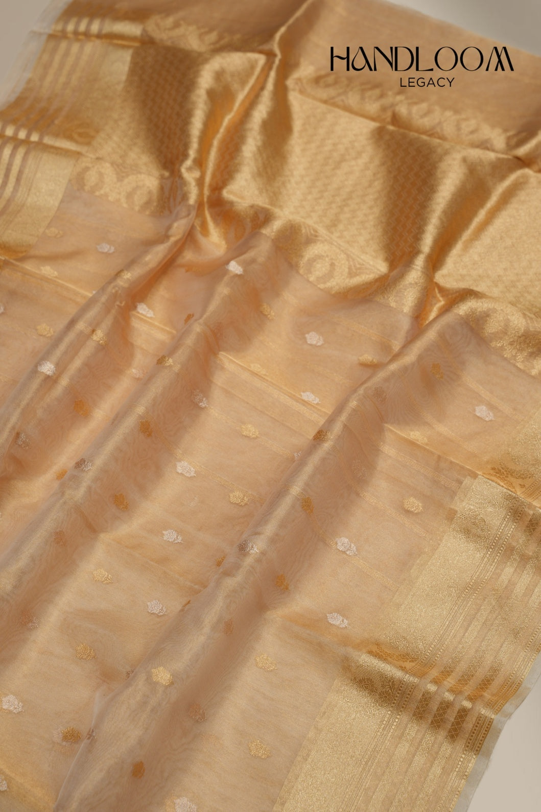 Pure Tissue silk Handloom Banarasi sarees with Sona Roopa Motifs